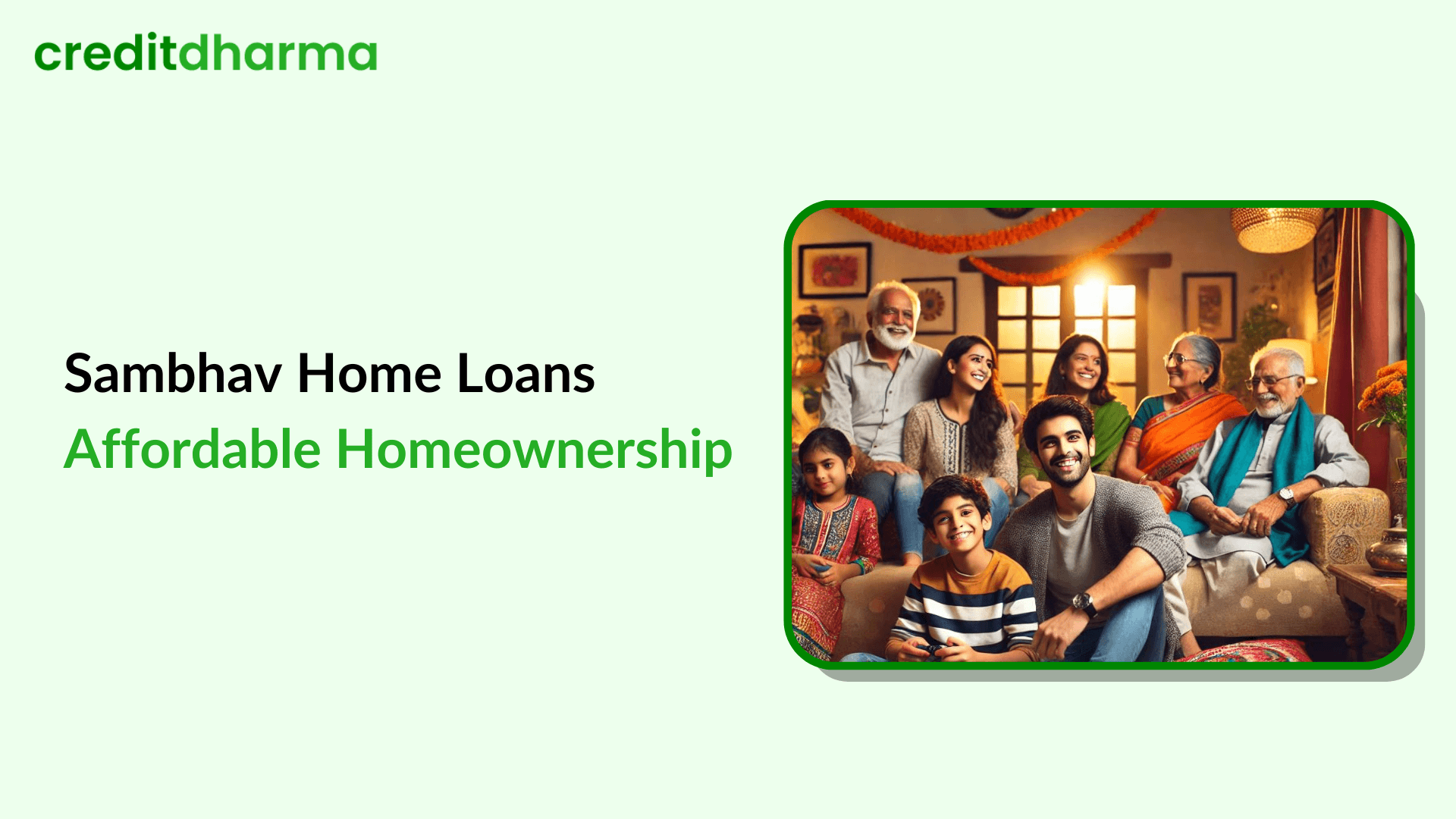 Cover Image for Sambhav Home Loans: A Step Towards Affordable Homeownership