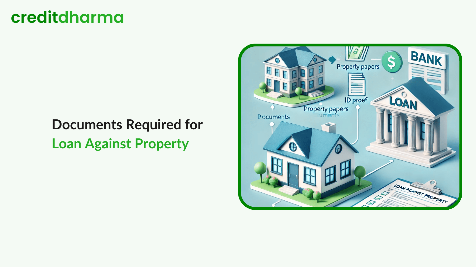 Cover Image for Documents Required for Loan Against Property (LAP)