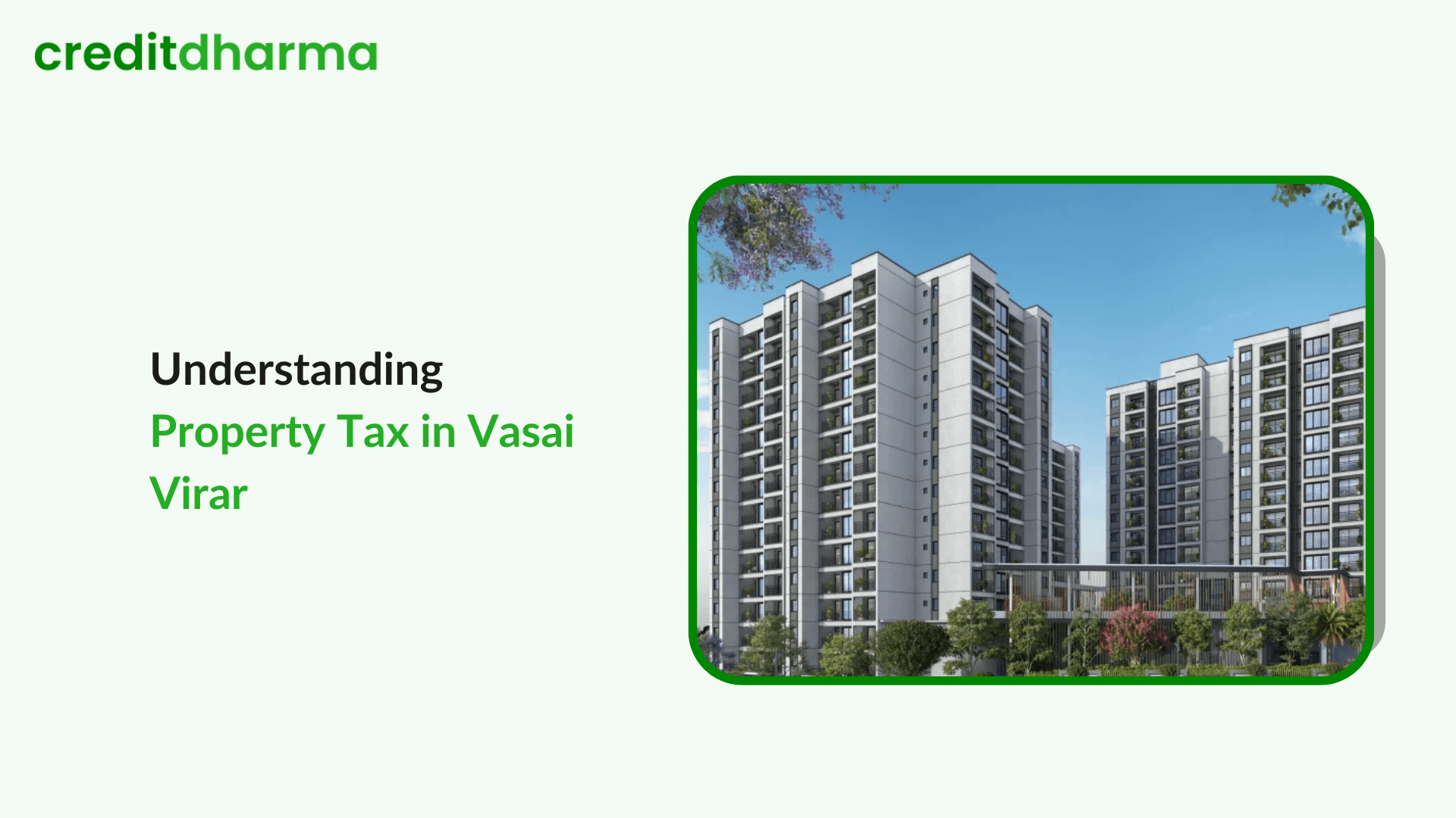 Cover Image for Understanding Property Tax in Vasai Virar