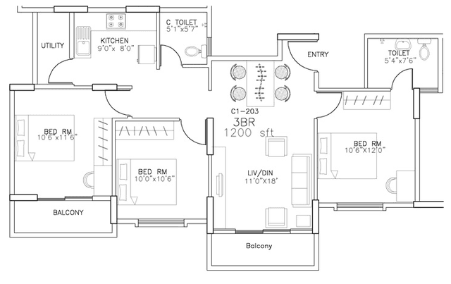 3 bhk 1200.PNG