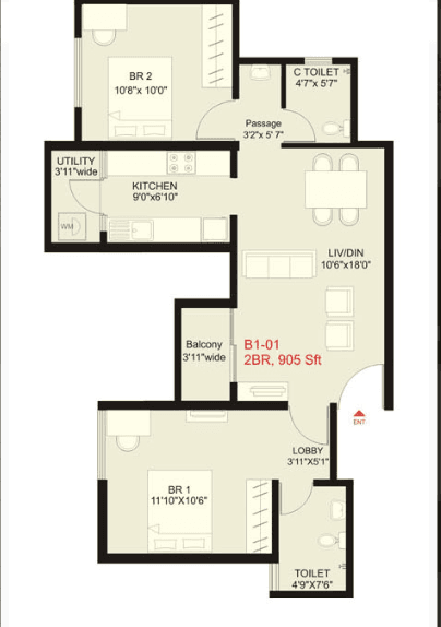 floor plan 905sqft.PNG