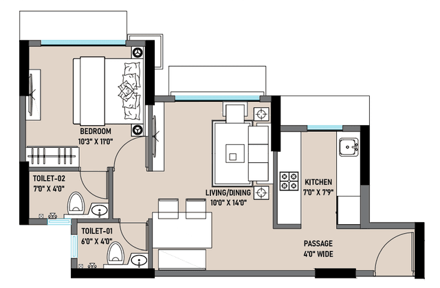 1 BHK (420 sq.ft.).PNG