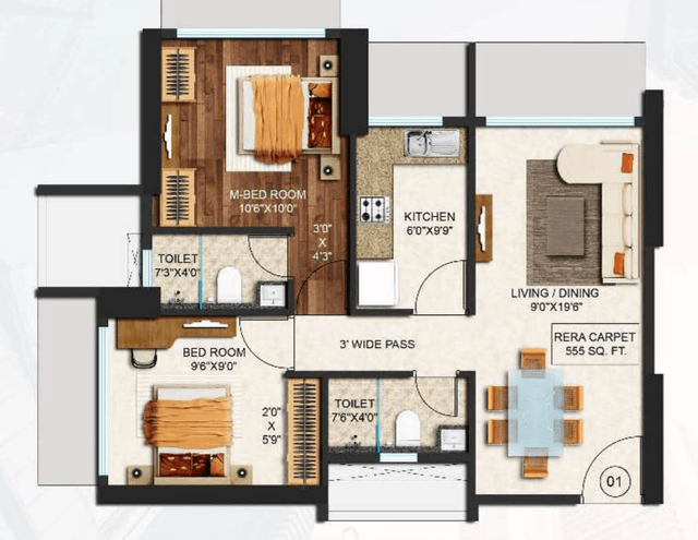 2 BHK (560 sq.ft.).PNG