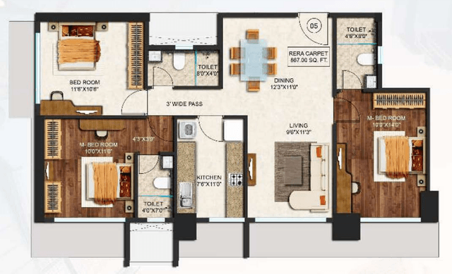 3 BHK (870 sq.ft.).PNG