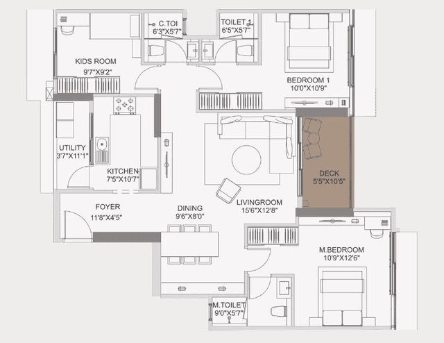 Adani_Ten_BKC_3 BHK (1082 sq.ft.).png