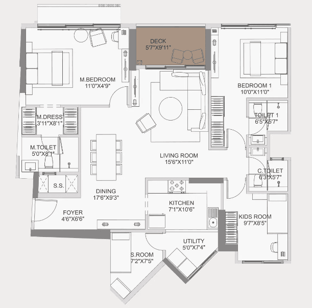 Adani_Ten_BKC_3 BHK (1174 sq.ft.).png