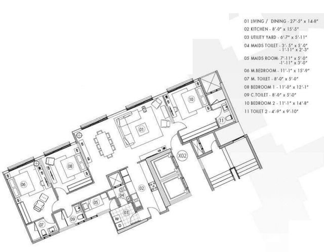 Adani_Ten_BKC_3 BHK (1282 sq.ft.).png