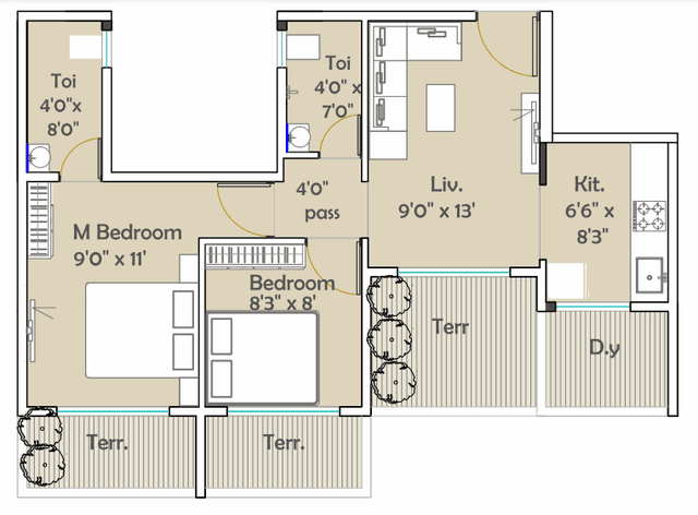 2 BHK (570 sq.ft.).PNG