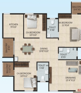 3 bhk 1560.PNG