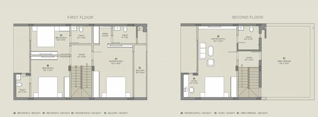 Arvind Forest Trails - 5 BHK Floor Plan