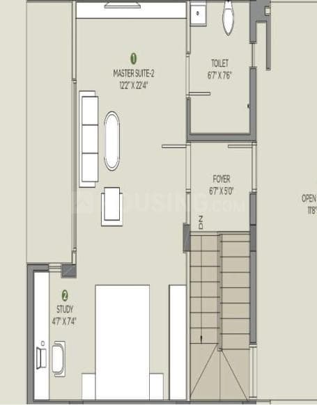 Arvind Forest Trails - 5 BHK Floor Plan