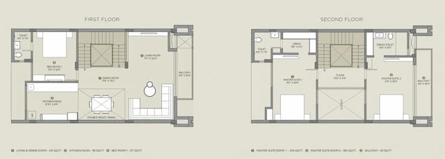 Arvind Forest Trails - 5 BHK Floor Plan