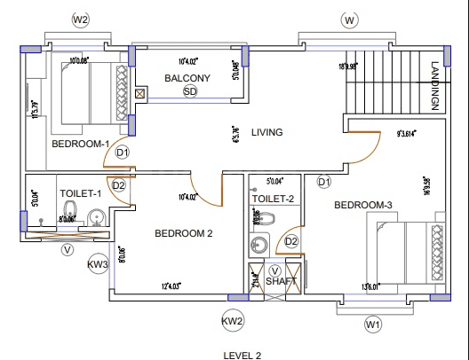 Elegant Hermitage - 4 BHK Floor Plan