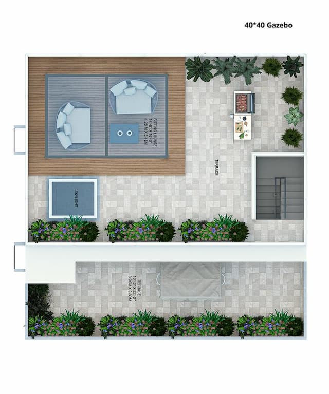 Konig North County - 4 BHK Floor Plan