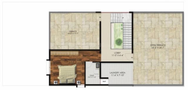 NATURA ATAVI - 4 BHK Floor Plan