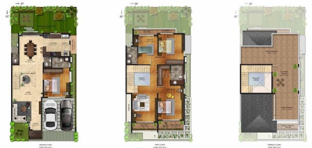 NVT Stopping By The Woods - 4 BHK Floor Plan