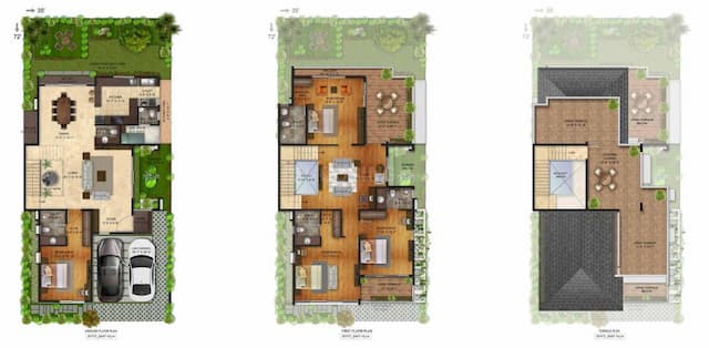 NVT Stopping By The Woods - 4 BHK Floor Plan