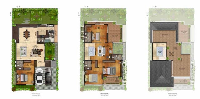NVT Stopping By The Woods - 4 BHK Floor Plan