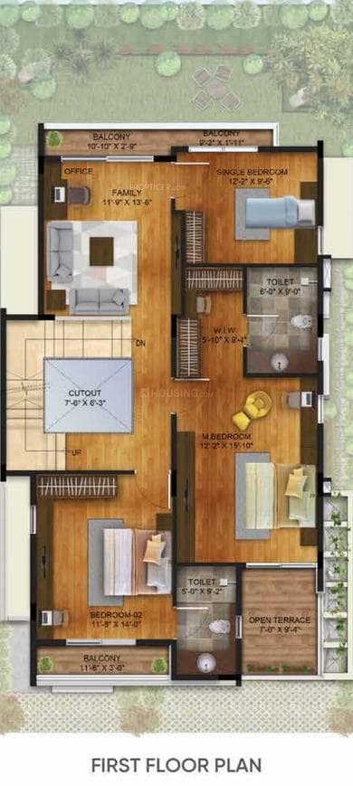 NVT Symphony Of Orchards - 4 BHK Floor Plan