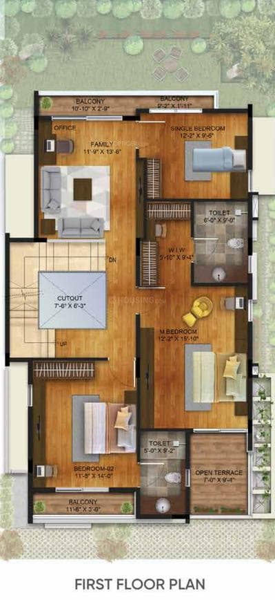 NVT Symphony Of Orchards - 4 BHK Floor Plan
