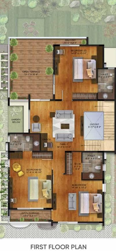 NVT Symphony Of Orchards - 4 BHK Floor Plan