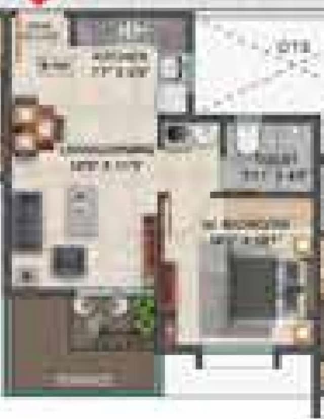 Sattva Bliss - 1.0 BHK Floor Plan