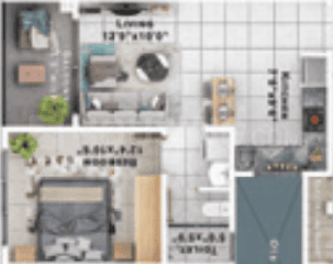 Sattva Lumina - 1 BHK Floor Plan