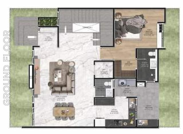 Sattva Springs - 4 BHK Floor Plan