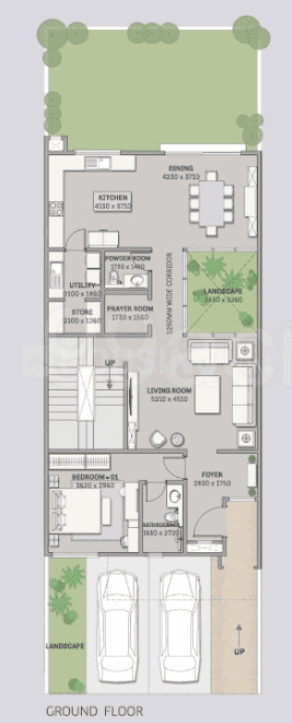 Sobha Galera - 4 BHK Floor Plan