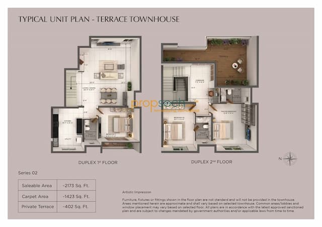 Provident Deansgate - 3 BHK Floor Plan