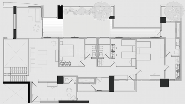 Total Pursuit Of A Radical Rhapsody Apartment - 5 BHK Floor Plan
