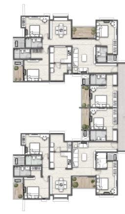 Vajram Codename KGF - 4 BHK Floor Plan