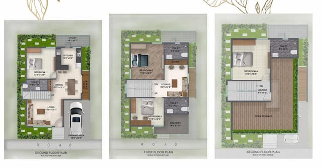 Vertex Vista - 4 BHK Floor Plan